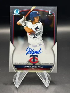 2023 Bowman Chrome Draft Luke Keaschall Rookie 1st Auto Autograph CDALK (250064) - Picture 1 of 2