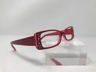 Jonathan Cate Eyeglasses 49-15-140 Red VR83