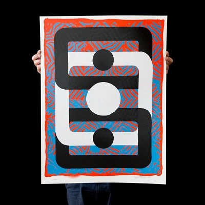 REVOK “0101010” — Signed Limited Edition Art Print | Screen Print | Rare Collect - Bild 1 von 4