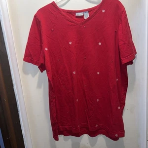 Gemustertes Damen-T-Shirt, 1X/ (Cabin Creek) - Bild 1 von 7