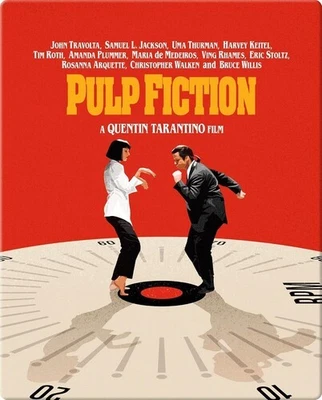 Pulp Fiction (Steelbook) [New 4K UHD Blu-ray] Ltd Ed, With Blu-Ray, Steelbook, Foto 1 de 3