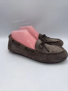 Scarpe mocassino Vionic Virginia mocassino in pelle scamosciata talpa taglia 9 - Foto 1 di 9