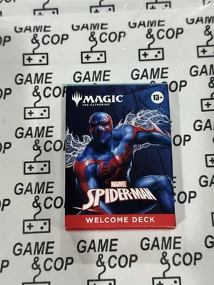 Magic: The Gathering Marvel Spider-Man Welcome Deck Blue Spider-Man 2099 New - Image 1 of 2