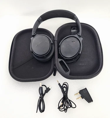 Bose QuietComfort 35 II Noise Cancelling Wireless Over-the-Ear Headphones Black - Image 1 of 4