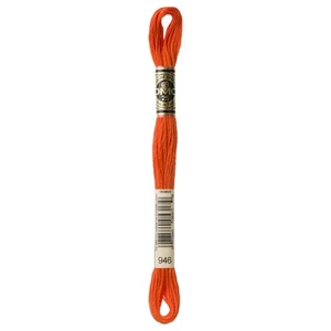 DMC 6-Strand Embroidery Cotton 8.7yd-Medium Burnt Orange - 12 Pack - Picture 1 of 1