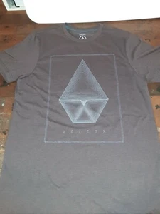 Volcom Tshirt Size Small Brown Short sleeve - Picture 1 of 5