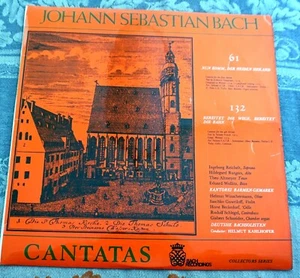 Johann Sebastian Bach~Cantata No. 61 No. 132 Kantorei Barmen-Germarke LP Vinyl - Foto 1 di 7