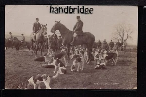 Etton, The Holderness Hunt - al oeste de Beverley - postal fotográfica real - Imagen 1 de 2