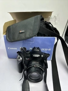 Canon PowerShot SX10 IS 20x Optical Zoom 1 MP Digital Camera & Box FOR PARTS - Picture 1 of 9