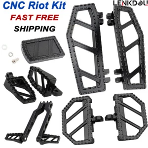 For Harley Floorboards Shift Lever Pegs Footboard Footpegs Touring Road Glide US - Picture 1 of 14