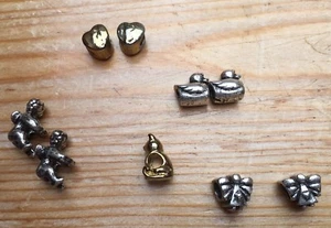 Silver Tone Metal Charm Bracelet Style Beads/Jewellery Making/Crafts/Some 925 - Picture 1 of 2