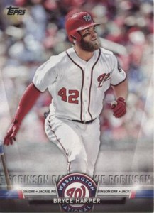 BRYCE HARPER 2018 Topps Series 1 TOPPS SALUTE - WASHINGTON NATIONALS - #TS-1