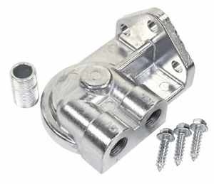 Oil Filter Adapter w/Nipple Ports Right for VW Bug Bus Sand Rail Dune Buggy EMPI - Picture 1 of 1