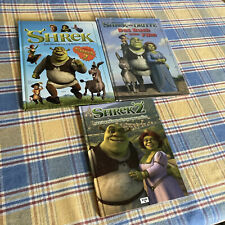 3 Bücher: Handbuch für Shreksperten, Shrek 2, der Dritte, Weihnachtsgeschenk