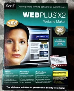 New Serif Webplus X2 Website Maker - Picture 1 of 4