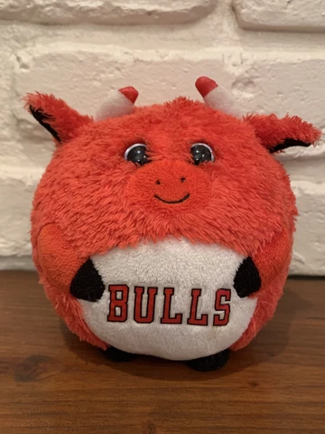 TY Chicago Bulls Beanie Balls 5" Plush Ball 2012 Cover