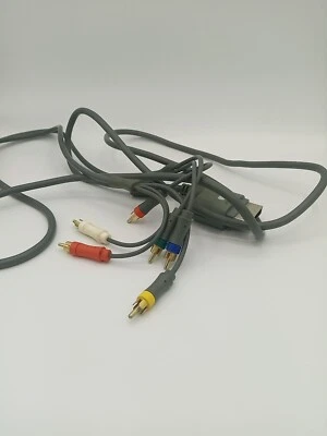 OEM Microsoft Xbox 360 HD AV TV Component Composite Cable X810972-002 - Image 1 of 2