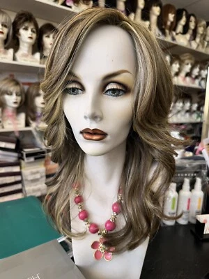 RAQUEL WELCH “STROKE OF GENIUS” RL11/25 Golden Walnut LaceFt Mono Pt Reg. $365❤️ - Image 1 of 4