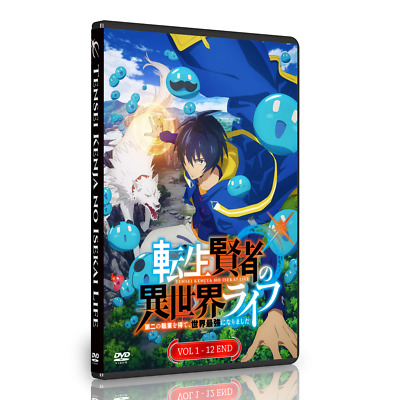 DVD Anime My Isekai Life (Tensei Kenja no Isekai Life) Vol.1-12