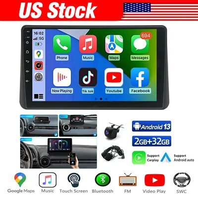 PARA TOYOTA YARIS IA 2017 2018 32G ANDROID 13 CAR ESTÉREO RADIO WIRELESS CARPLAY - Image 1 of 4