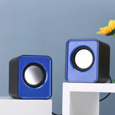 Casse Audio Speaker Altoparlanti Stereo USB 2.0 per Computer PC Notebook Laptop - Immagine 1 di 4