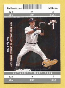2004 FLEER AUTHENTIX BASEBALL Complete Your Set / You Pick The Cards 