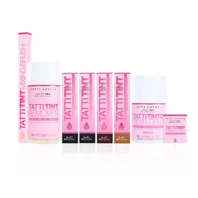 Tatti Lashes 15ml Tint Kit with 100ml Oxidant Developer Cream - Perfect Lash Tin - Image 1 of 4