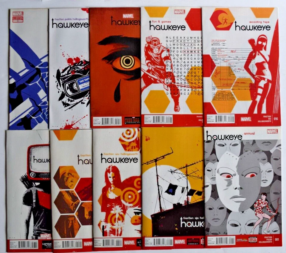 HAWKEYE (2012) 10 NÚMEROS CÓMIC TIRADA #3-22 Y ANUAL 1 MARVEL COMICS Foto 1 de 1