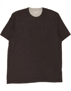 IZOD Mens Salt Water Graphic T-Shirt Top XL Grey Cotton DE51 - Picture 1 of 3