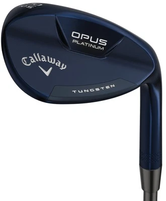 Callaway OPUS Platinum Blue Z 58* Lob Wedge X Stf 58-8 $-Taper 130 Black Value - Image 1 of 4