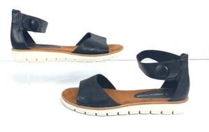 Marco Tozzi Black Leather Sandals UK 7 EU 40 - Photo 1/6
