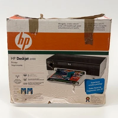 HP Deskjet 6988 Workgroup - Wireless - Printer - NEW - Image 1 of 4