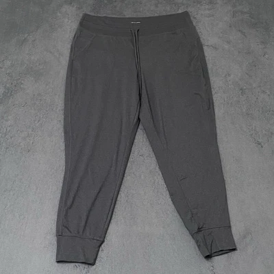 Pantalones deportivos Lole Joggers para mujer L gris ropa deportiva yoga bolsillos con cordón Foto 1 de 4