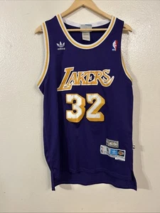 Camiseta de baloncesto vintage Adidas Los Angeles Lakers Magic Johnson talla pequeña NBA - Imagen 1 de 8