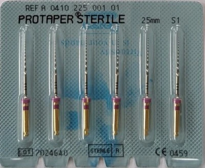 Dentsply Maillefer Protaper (Original) NiTi Rotary File S1 New