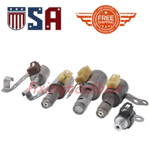 5pcs Transmission Solenoid 35290-21010 U140E U241E FITS 1999-01 Lexus ES300 3.0L - Picture 1 of 10