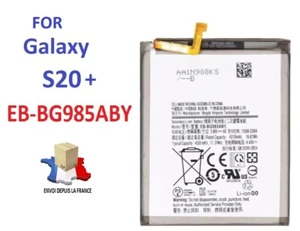 BATTERIE POUR SAMSUNG EB-BG985ABY GALAXY S20+ 4500mAh SM-G985F G986 akku battery - Photo 1 sur 1