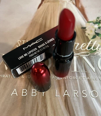 MAC Love Me Lipstick - # 433 Ruby You 3g/0.1oz NIB - Image 1 of 2