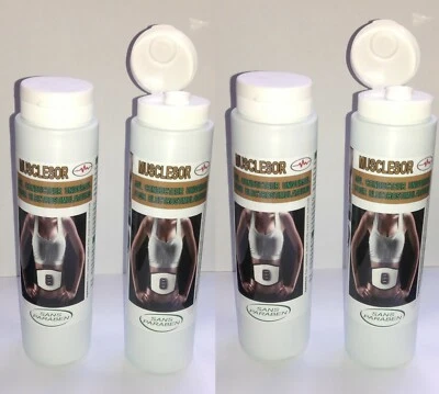 4 GEL ABDO EXPRESS/ GEL CONDUCTEUR ELECTROSTIMULATION SANS PARABEN  260 ML X 4 - Photo 1/3