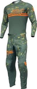 TUTA COMPLETO MAGLIA PANTALONE THOR 2024 SECTOR DIGI MOTO CROSS MX CAMO MIMETICA - Imagen 1 de 9