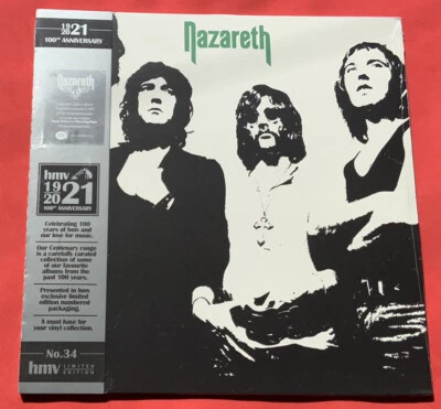 Nazareth - Nazareth (hmv Exclusive) White Coloured Vinyl 12" Album Record sealed - Image 1 of 3