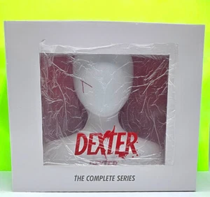 Dexter The Complete Series Blu-ray Blood Spatter Head Bust Never Opened NEW - Picture 1 of 12