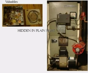 Emergency Stash IMPROVED PERMANENT OR MAGNET LOCKING HIDDEN SECRET SAFE, - Picture 1 of 2