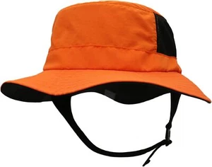 Sun Hat for Men/Women Surfing Bucket Hats Water-Sports Surf One Size, Orange - Picture 1 of 7