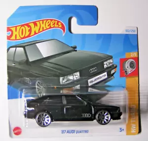 Hot Wheels - '87 Audi Quattro - Nero - 1:64 - Hw Turbo 2024 - HTD24 - Foto 1 di 2