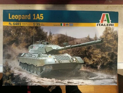 Italeri 6481 Leopard 1A5 Model Kit 1/35 - Immagine 1 di 2