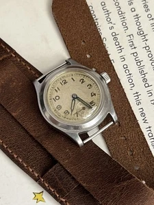 Vintage British Military ATP Enicar Hand-Wind Mens Wristwatch re-issued Pakistan - Picture 1 of 11