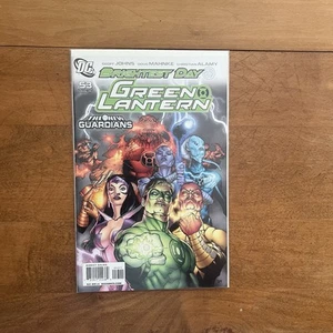 Green Lantern # 53 DC Comics 2010 Brightest Day Geoff Johns Mahnke caída de precio - Imagen 1 de 1