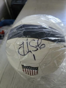 HOPE SOLO NIKE TEAM USA SIGNED SOCCER BALL OFFICIAL SIZE AUTOGRAPH J.S.A. - Picture 1 of 14