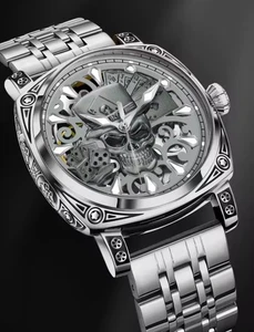 * Luxus Automatik Armbanduhr Herren Mechanische Uhr - Bild 1 von 8